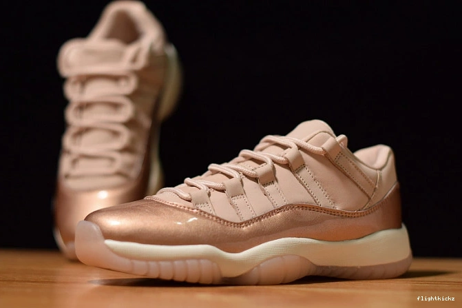 Low AH7860-105 Air Rose Gold GS Jordan 11 1020